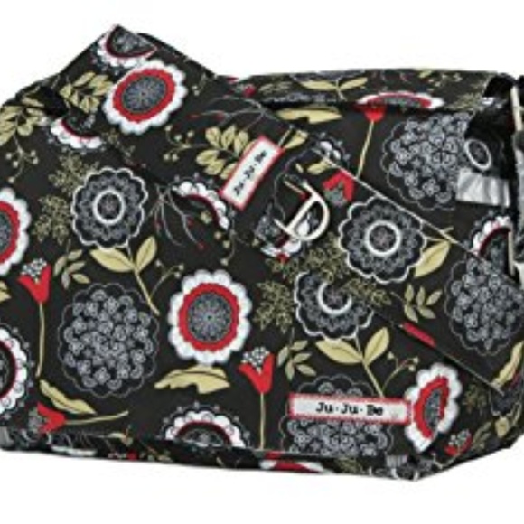 ju ju be messenger diaper bag